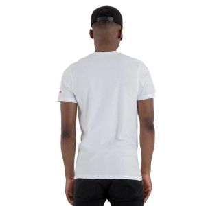 A New Era Team Logo Phi76e T-Shirt Unisexe, pour Adultes XL Blanc