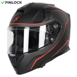 Dexter Power Casque MIRAGE BLACK/RED
