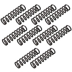 Sourcing Map Ressort de Compression 1.2mm Fil Diamètre, 9mm OD, 35mm Libre Longueur, Acier Extension Noir 10Pcs