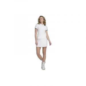 Wilson Jupe pádel de l'équipe flat front white femme