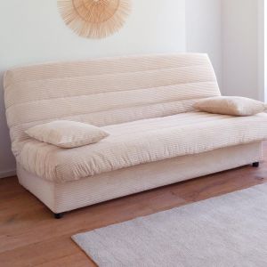 Bande de socle 47x30 CLIC CLAC velours - blanc &eacute;cru