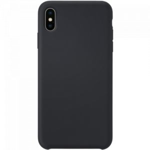 The kase Coque iPhone Xs Max SoftGel Noir satin&eacute;