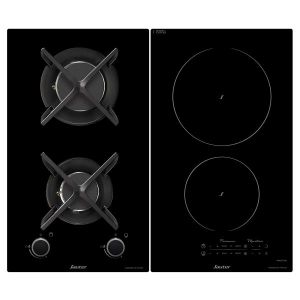 Image de Sauter Table de cuisson mixte induction - gaz SPI9332MB