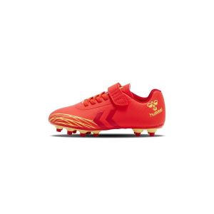 Hummel Top Star F.G. J.R. Chaussures de Football, Haute Rouge, 24 EU