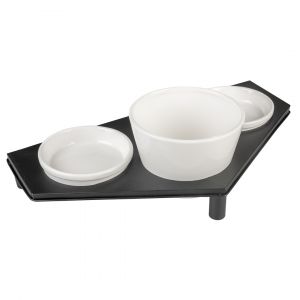 Gamelle pour chien Duvoplus UP Buffet Triangle