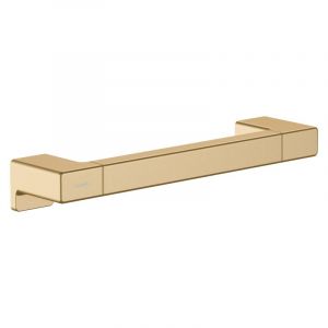 Hansgrohe AddStoris Barre d’appui en métal avec fixations cachées, Bronze brossé (41744140)