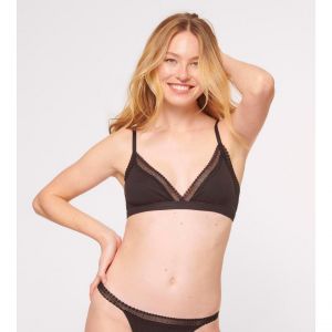 Sloggi GO RIBBED Bralette - Noir