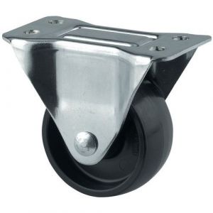 Roulettes en matière synthétique à platine de fixation TENTE 3438POO065P609554
