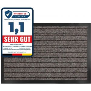 Karat - Paillasson d'entr&eacute;e Dura Beige 66 x 120 cm