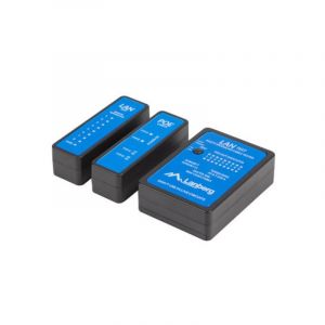 Testeur PoE Lanberg NT-0404 BNC RJ-11 RJ-45 Noir Bleu 9 V