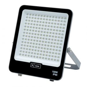 M Ledme - Projecteur Led Napoli Plus 150W, 2400 lumens, IP65 Dimmable, Lumière froide (6000k), éclairage extérieur. Utilisation pour jardin, patios, parking, hôtel, bâtiments etc.