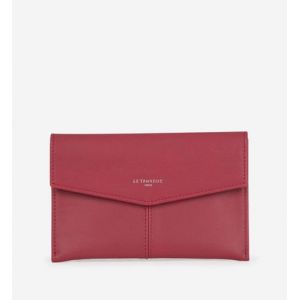 Image de Le Tanneur Pochette enveloppe Charlotte en cuir Rose