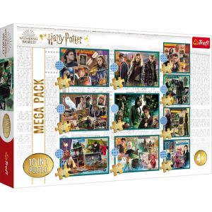 Image de Trefl Puzzles de 20 à 48 pièces : 10 puzzles : Dans le monde de Harry Potter Coloris Unique