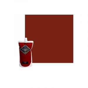 Peinture lessivable acrylique velours &ndash; murs et plafonds - 1 ltr Rouge & Rose - Carmin