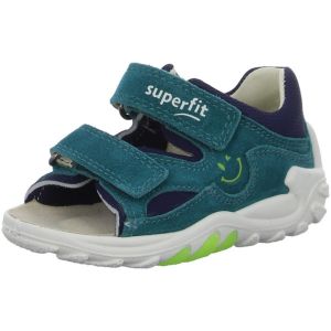 Superfit Flow Sandale, Vert/Bleu 7000, 20 EU