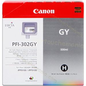 Canon PFI-302GY - Cartouche d'encre grise