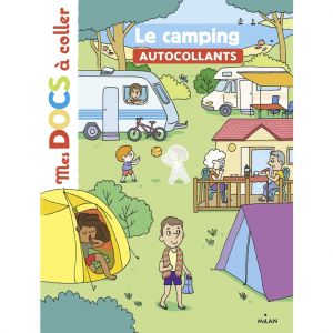 Éditions Milan Le Camping Mes Docs à Coller dès 3 ans