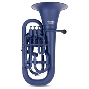 Classic Cantabile MardiBrass euphonium Sib en plastique bleu mat