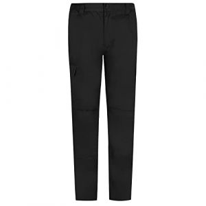 Misemiya - Pantalons DE Travail Multi-Poche Uniforme Industriel Atelier MÉCANIQUE Technique Plombier MAÇON Ref.888-52, Noir