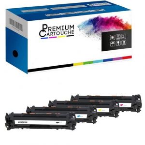 PREMIUM CARTOUCHE - x4 Toner - CF210X CB540A CE320A 716K 731HK + CF211A CB541A CE321A 716C 731C + CF213A CB543A CE323A 716M 731M + C