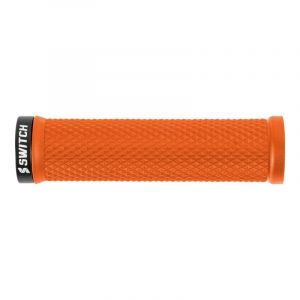 Poignées VTT Gist Switch Flow Lock-On - Orange - Ø22x130 mm