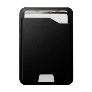 Nomad Porte-carte MagSafe en Cuir Traditionnel avec Find My Int&eacute;gr&eacute; Noir
