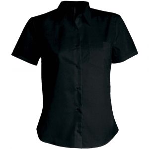 Image de Kariban Chemise manches courtes femme Gris Fonc&eacute; XXL - Gris Fonc&eacute;