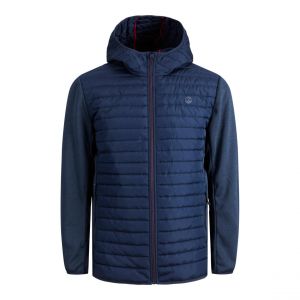 Jack & Jones Veste &agrave; capuche Multi Quilted Hommes (plussize)