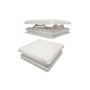 Lanterneau Chantal blanc 400x400 pour camping-car et caravane