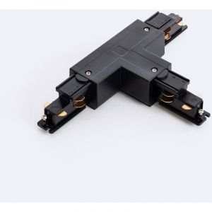 Connecteur 'right Side' Type T Pour Rail Triphasé Dali Track Noir
