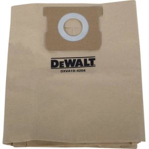 Dewalt Set de 3 sacs de papier FSC 20L pour aspirateurs R 101262 DXV20P