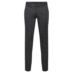 Only & Sons Bestseller a/s ONSMARK Check Pants HY GW 9887 Noos Pantalons, Noir, 30W x 34L Homme