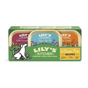 Image de Lily's Kitchen Aliment de qualité pour Les Chiens – Multipack Recettes sans céréales 6 x 150 g