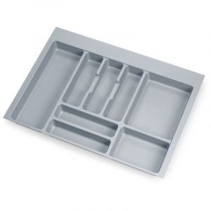 Image de Emuca E M U C A Range-couvert Optima Universal, 700, Plastique gris, Plastique - Plastique gris