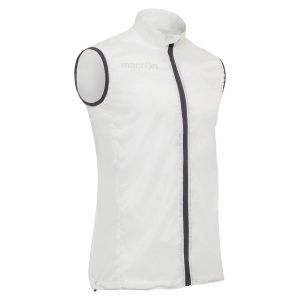 Veste coupe-vent sans manche Macron Larry Blanc M