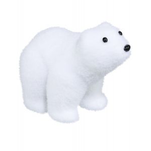 Décoration ours polaire 10 cm