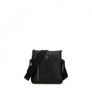 Guess Sac à bandoulière fermeture éclair verticale Scala Xbody - black - TU
