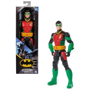 Spin Master DC Comics, Figurine articulée, 30 cm, Jouets pour garçons et Filles, à partir de 3 Ans, 6067623, Robin Classic