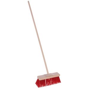 Kerbl Balai de cantonnier avec manche Mini