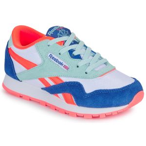 Reebok Baskets basses enfant Classic CL NYLON Multicolore - Taille 27,28,29,30,31,32,33,34