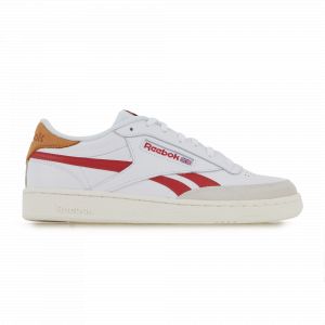 Reebok Club C Revenge, Sneaker Homme, White/Mars Red/Chalk, 43 EU