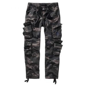 Image de Brandit Pantalon Pure Slim Fit Trousers darkcamo