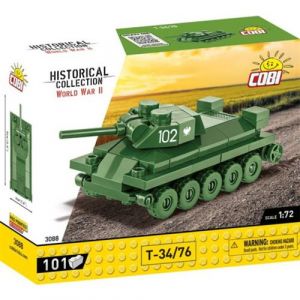 Cobi 3088 - Mini Char T-34/76 (Jeu de Construction)
