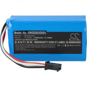 Image de Vhbw 1x Batterie compatible avec Deik MT820 robot électroménager (2600mAh, 14,4V, Li-ion)