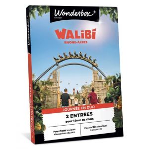 Connect Ticketbox - Walibi Rh&ocirc;ne-Alpes - Journ&eacute;e en Duo - Coffret Cadeau - Id&eacute;e Cadeau Divertissement