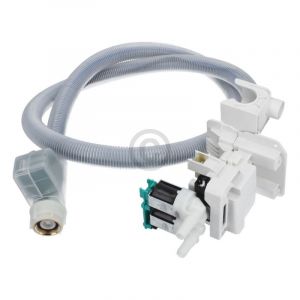 Bosch Tuyau d'alimentation compatible avec 11019386 Aquastop 1,5 m avec valve magn&eacute;tique pour machine &agrave; laver