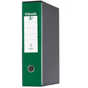 Esselte Eurofile Classeur &agrave; levier 80 mm Folio, 230 x 330 mm vert