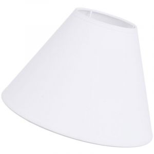 N.a! Abat-Jour Conique Blanc  Hauteur 17,5 Cm