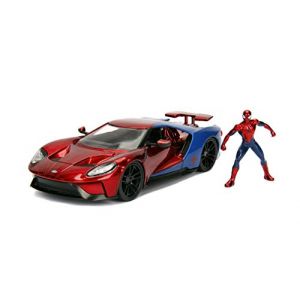 Jada Véhicules - Marvel 1/24 Spider-Man & 2017 Ford GT métal Toys