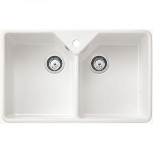 Vier timbre d&acute;office c&eacute;ramique blanc Sanindusa farmhouse 2 bacs 795x491 - Blanc